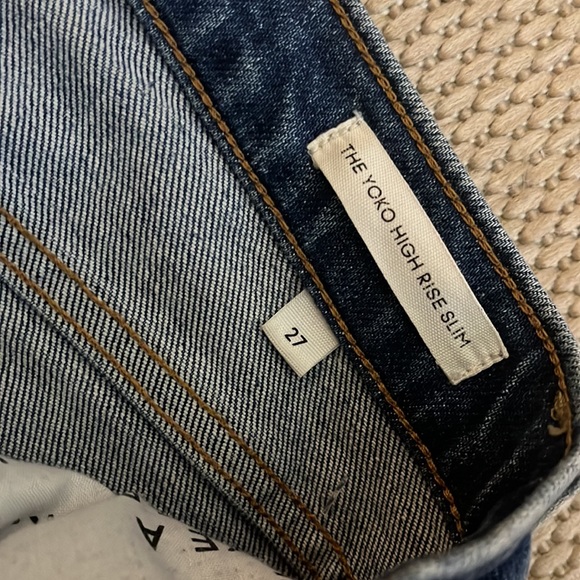 Aritzia Denim Forum The Yoko High Rise Slim Jeans Size 27 - Picture 6 of 9